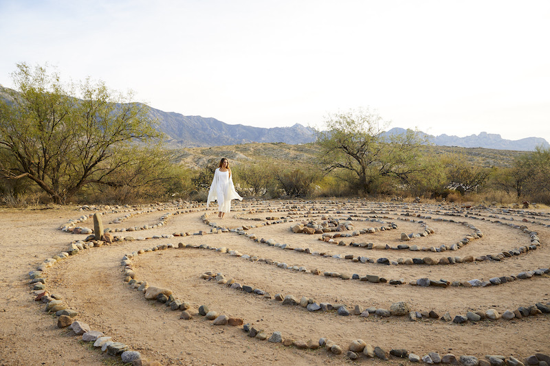 miraval labyrinth
